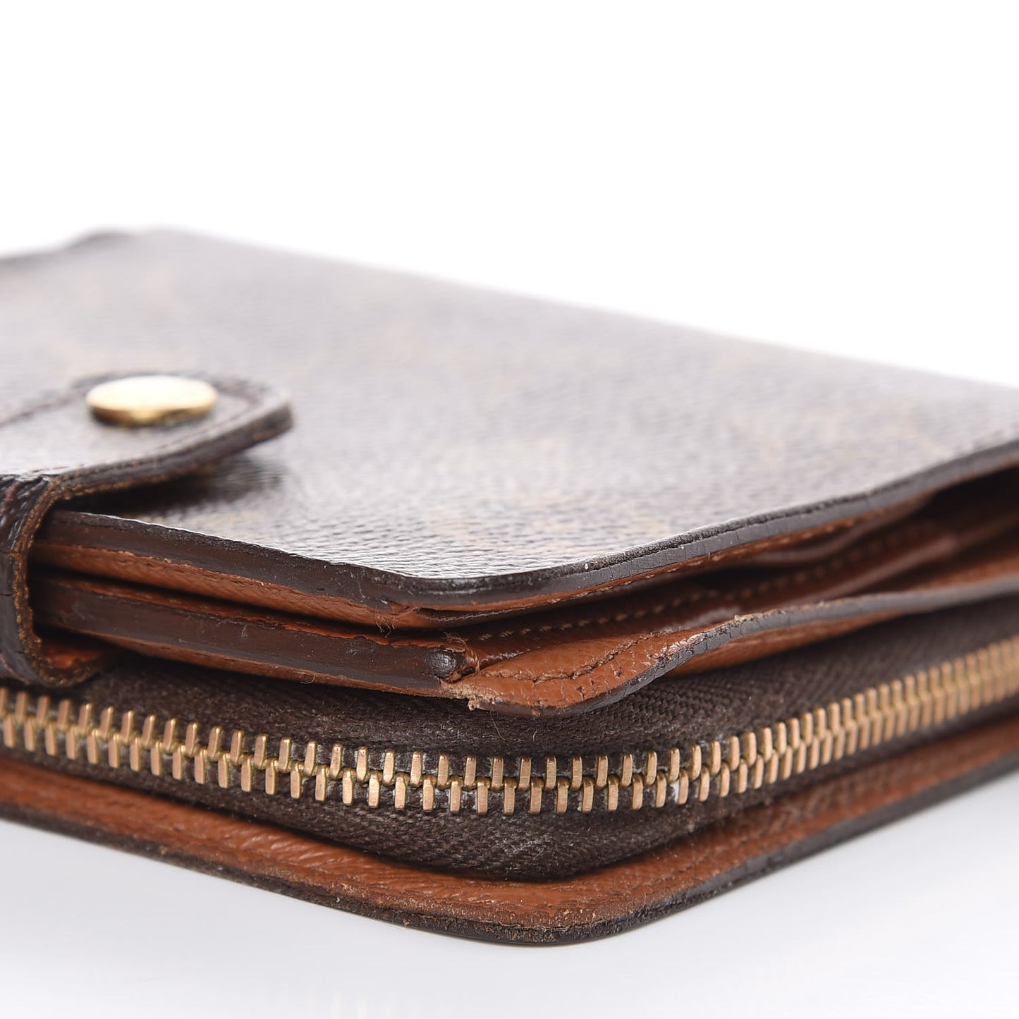 Monogram Compact Zippe Zipped Wallet