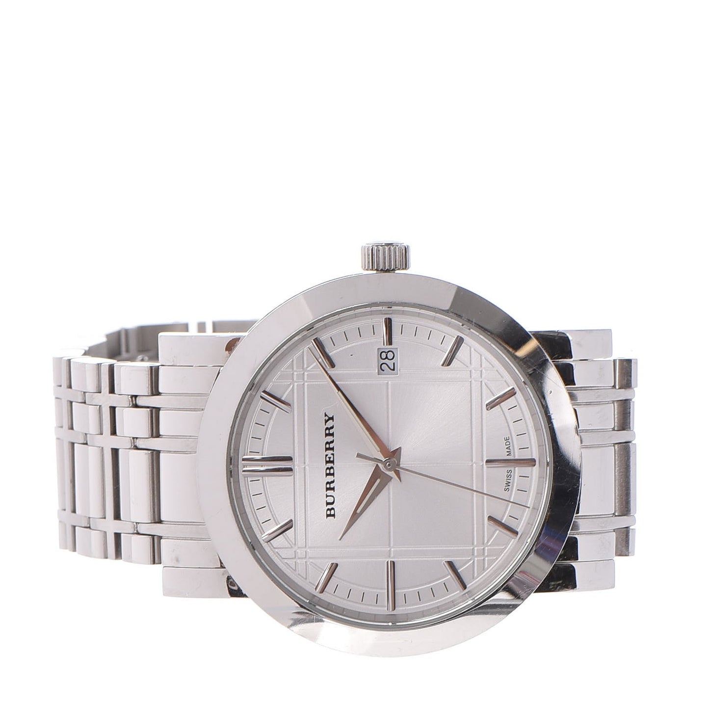 Stainless Steel 38mm Heritage Quartz Watch BU1872