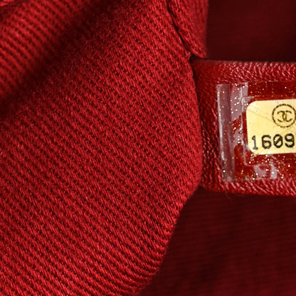 Chanel Canvas Medium Deauville Tote Red 7 of 11