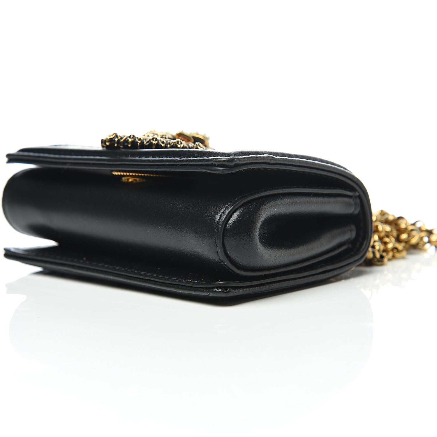 Dolce & Gabbana Pony Hair Zebra Print Micro Devotion Bag 7 of 9