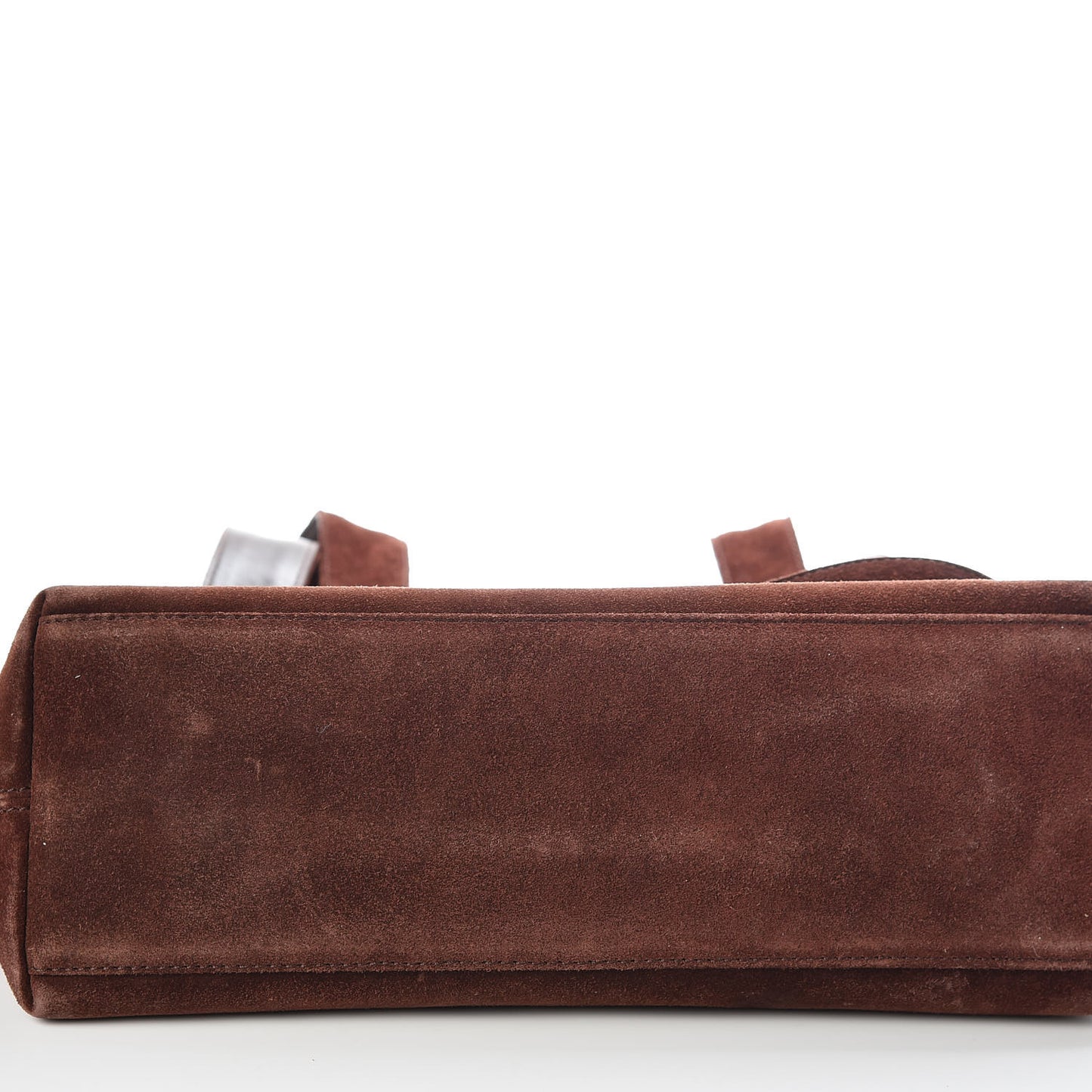 Suede Shoulder Bag Brown