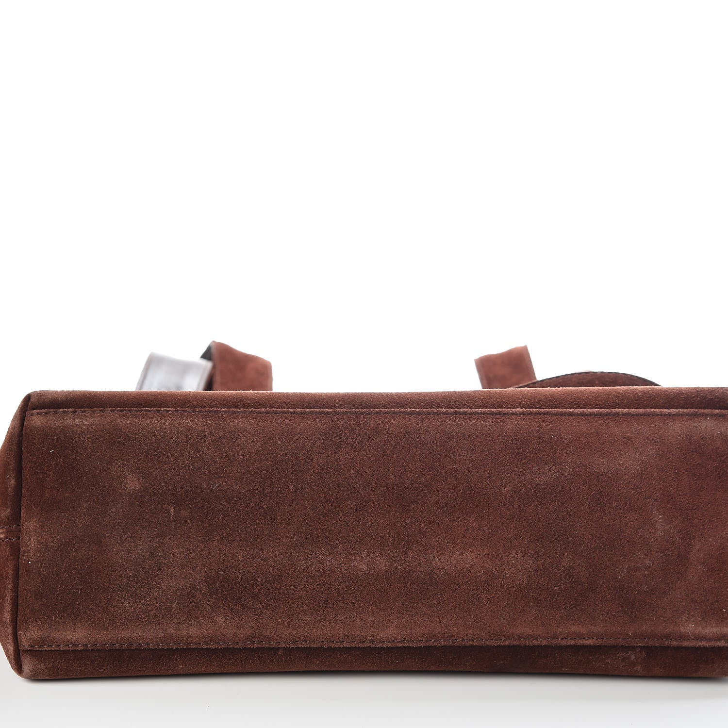 Chanel Suede Shoulder Bag Brown 14 of 16
