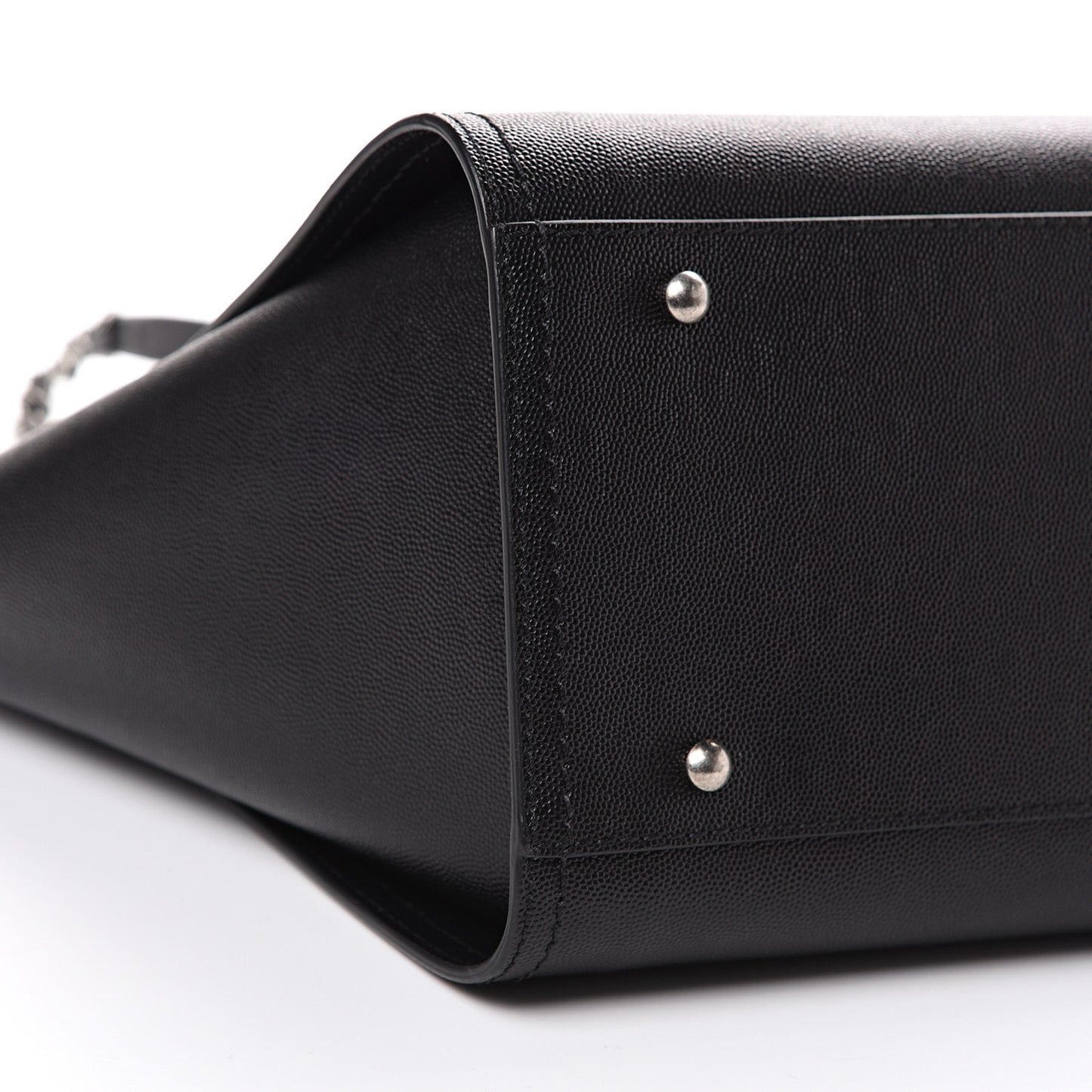 Caviar Small Studded Deauville Tote Black