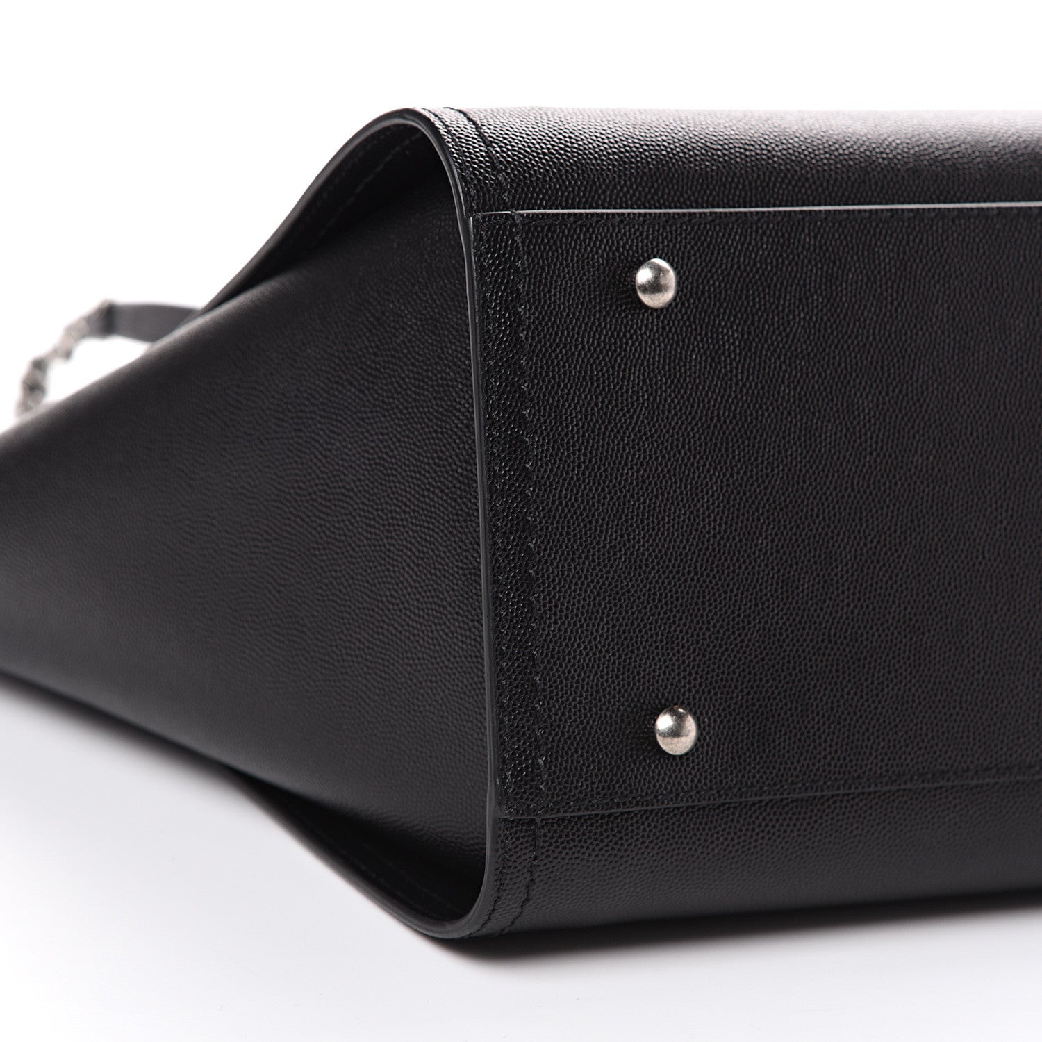 Chanel Caviar Small Studded Deauville Tote Black 8 of 9