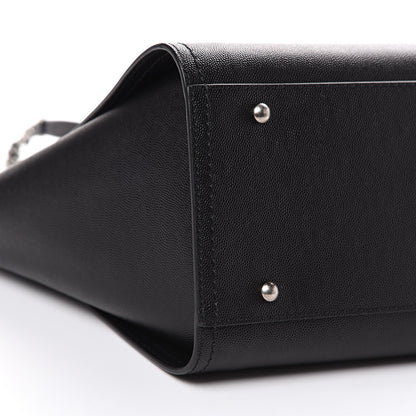 Chanel Caviar Small Studded Deauville Tote Black 8 of 9
