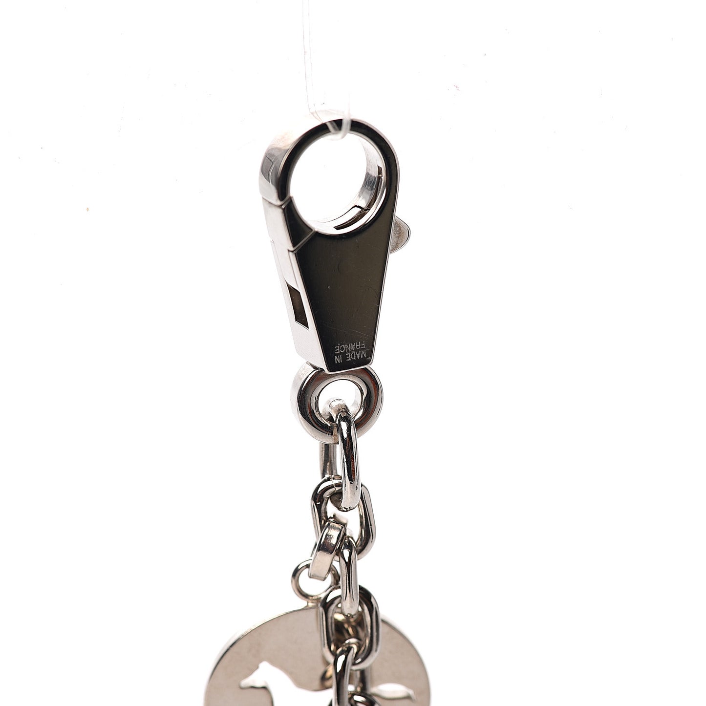 Palladium Breloque Bag Charm Silver