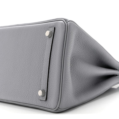 Hermes Togo BIRKIN 30 Gris Pantin 10 of 10
