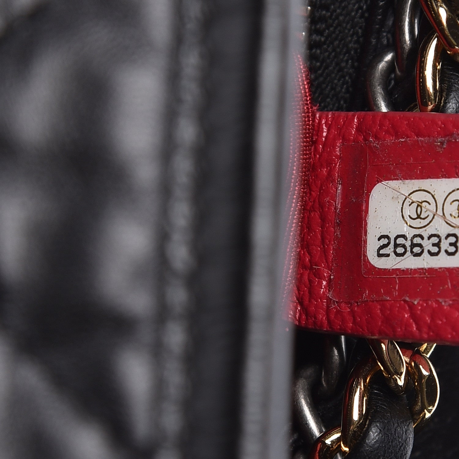 Chanel Aged Calfskin Quilted Small Gabrielle Hobo Black 9 of 11