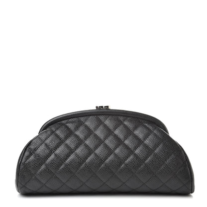 Chanel Caviar Quilted Timeless Clutch Black 1 of 8