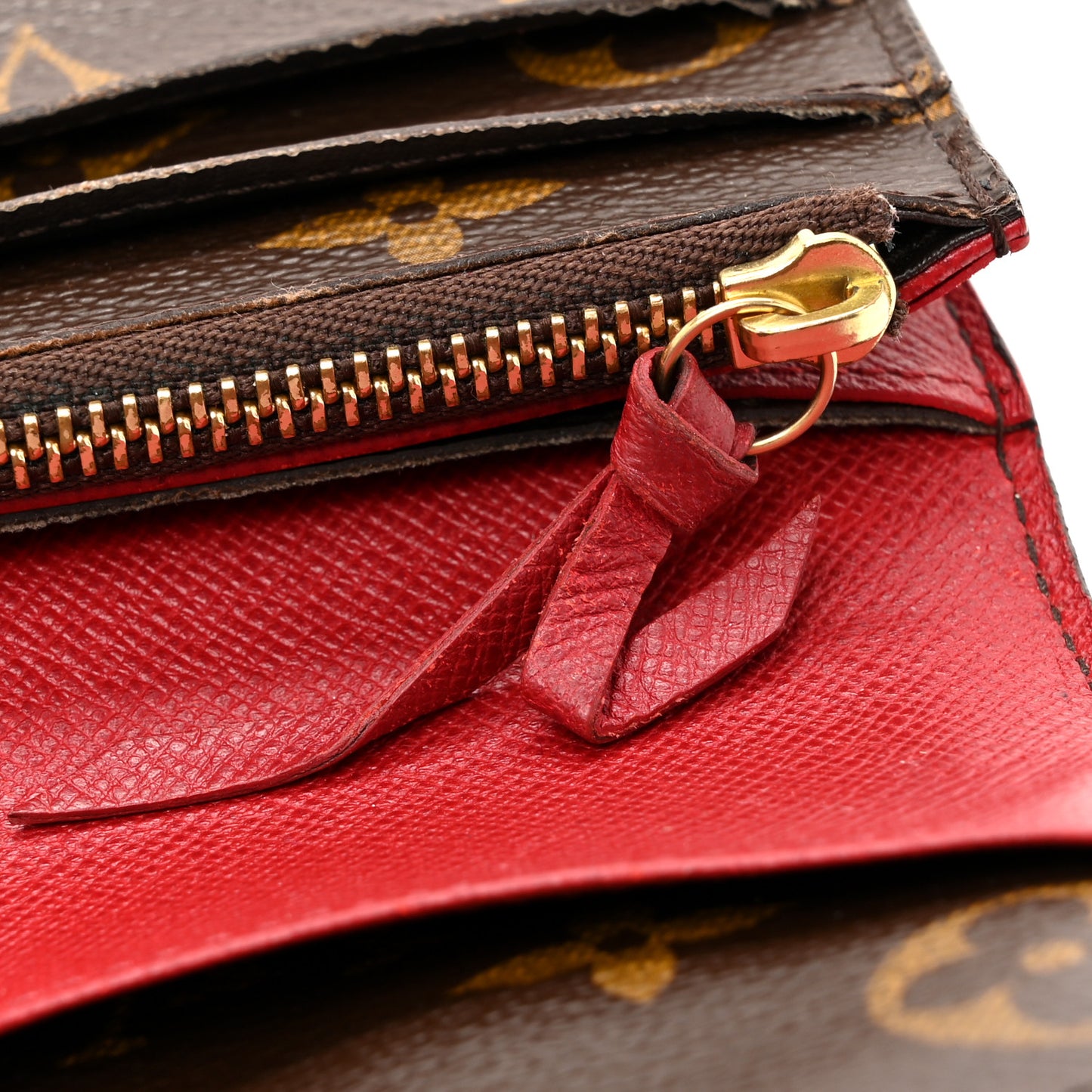 Monogram Emilie Wallet Fuchsia