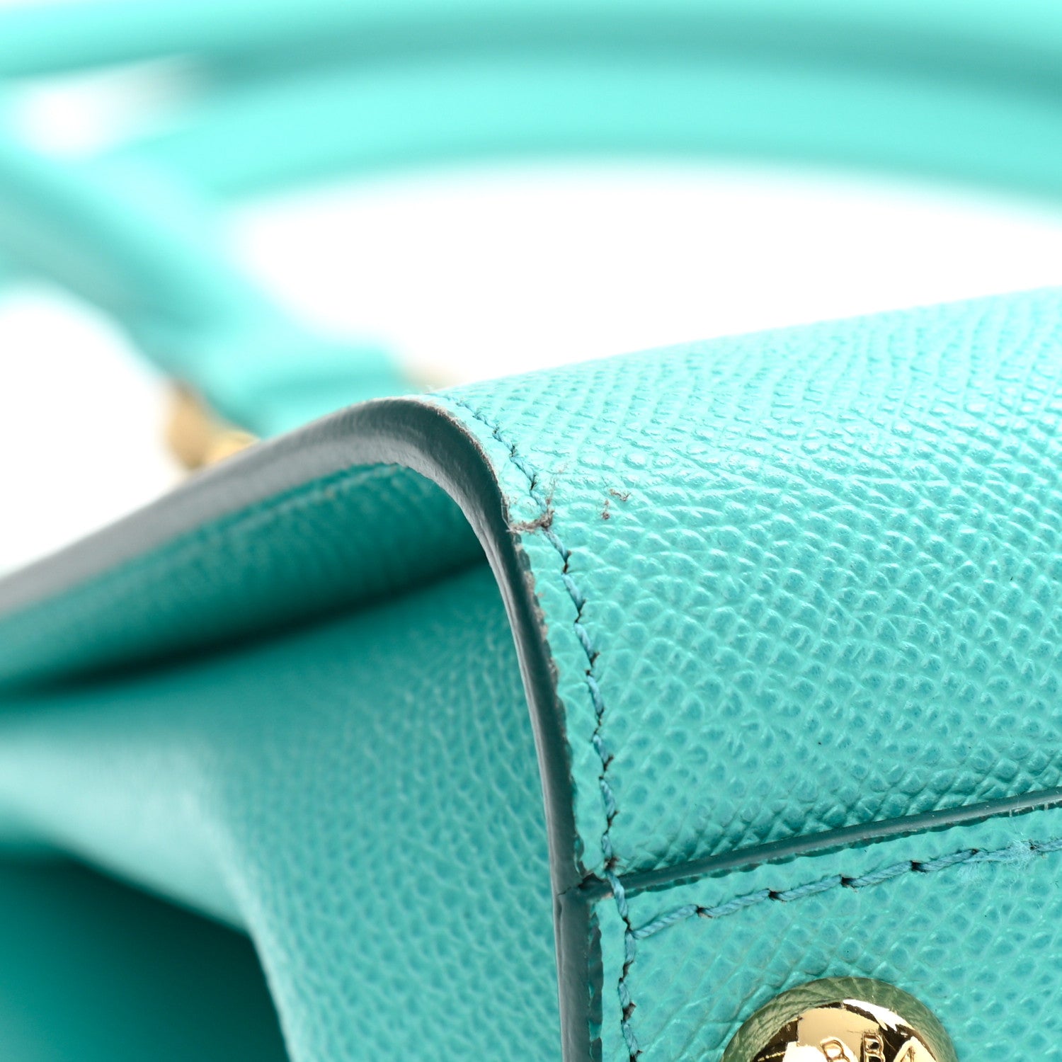 Dolce & Gabbana Dauphine Medium Frame Tote Turquoise 12 of 12