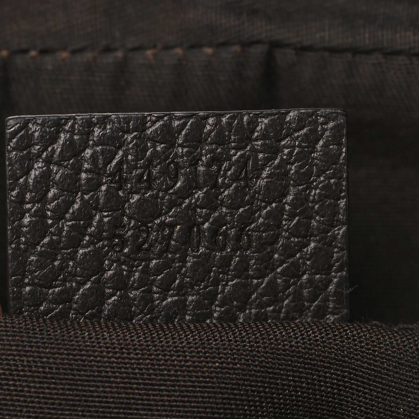 Monogram Belt Bag Dark Brown
