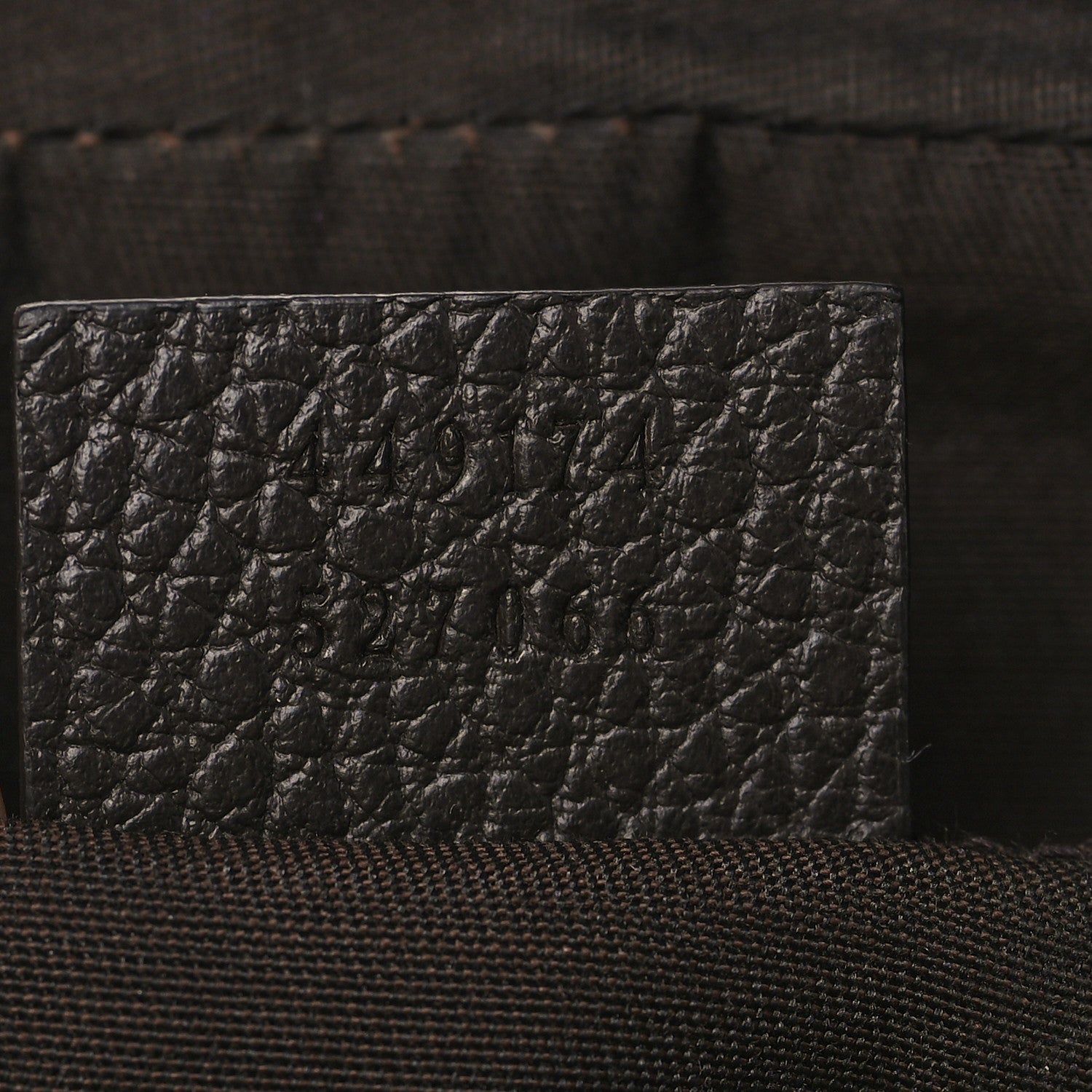 Gucci Monogram Belt Bag Dark Brown 7 of 8