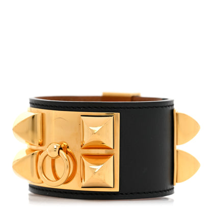 Hermes Swift Collier De Chien CDC Bracelet S Black 1 of 9
