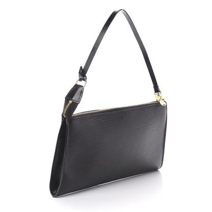Louis Vuitton Epi Pochette Accessories 24 Black 2 of 8