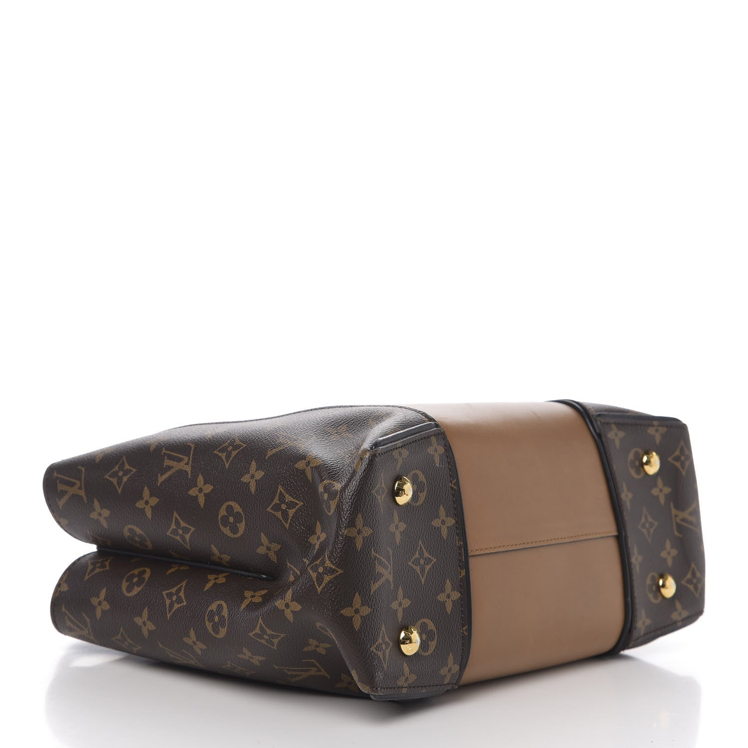 Louis Vuitton Monogram Cuir Orfevre Tote W PM Noisette 3 of 10