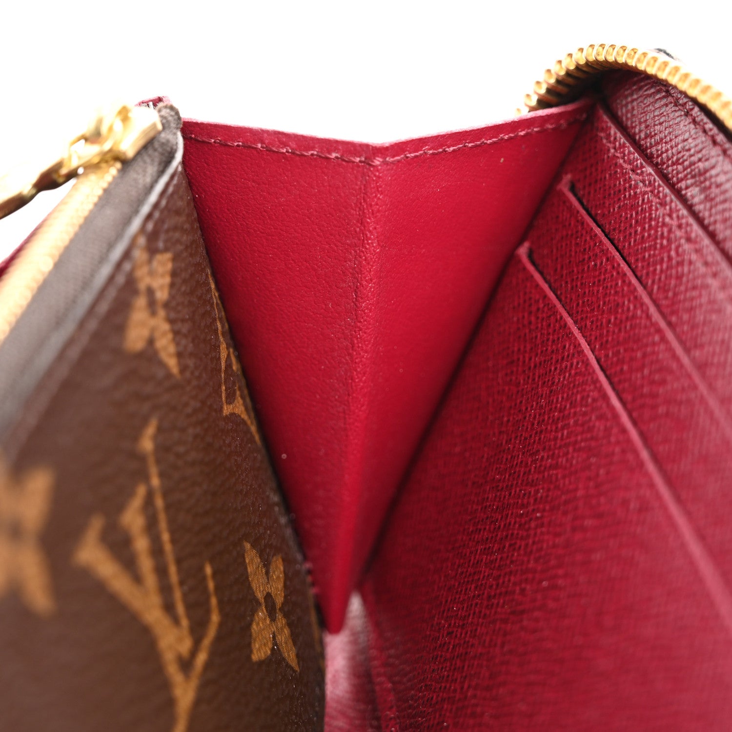 Louis Vuitton Monogram Clemence Wallet Fuchsia 8 of 14