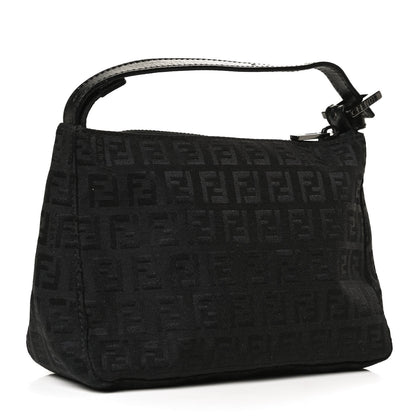 Fendi Zucchino Mini Pochette Black 3 of 15