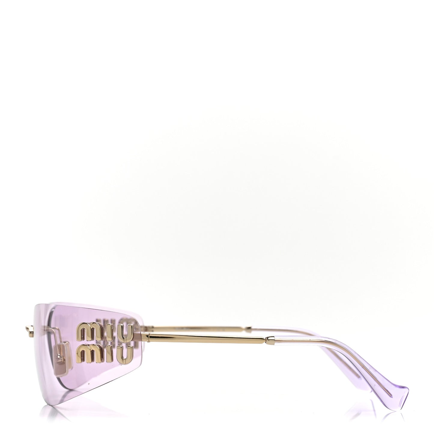 Metal Aube Sunglasses SMUA51 Light Purple