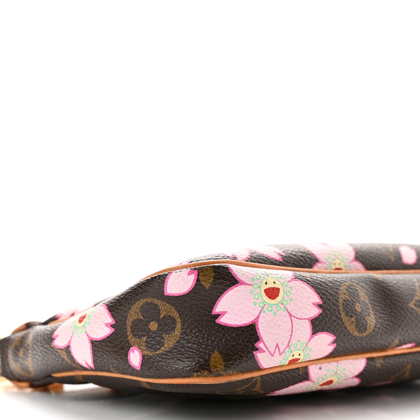 Monogram Cherry Blossom Pochette Accessories Brown