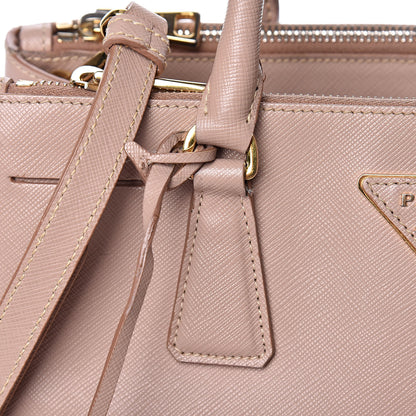 Prada Saffiano Small Galleria Double Zip Tote Cammeo 11 of 21