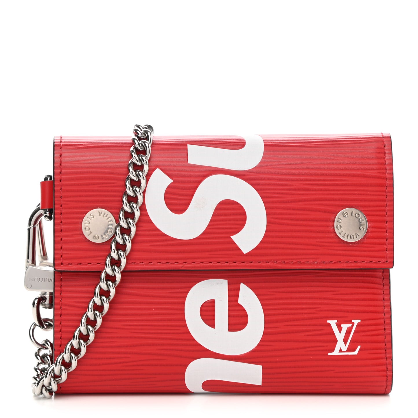 X SUPREME Epi Chain Wallet Red