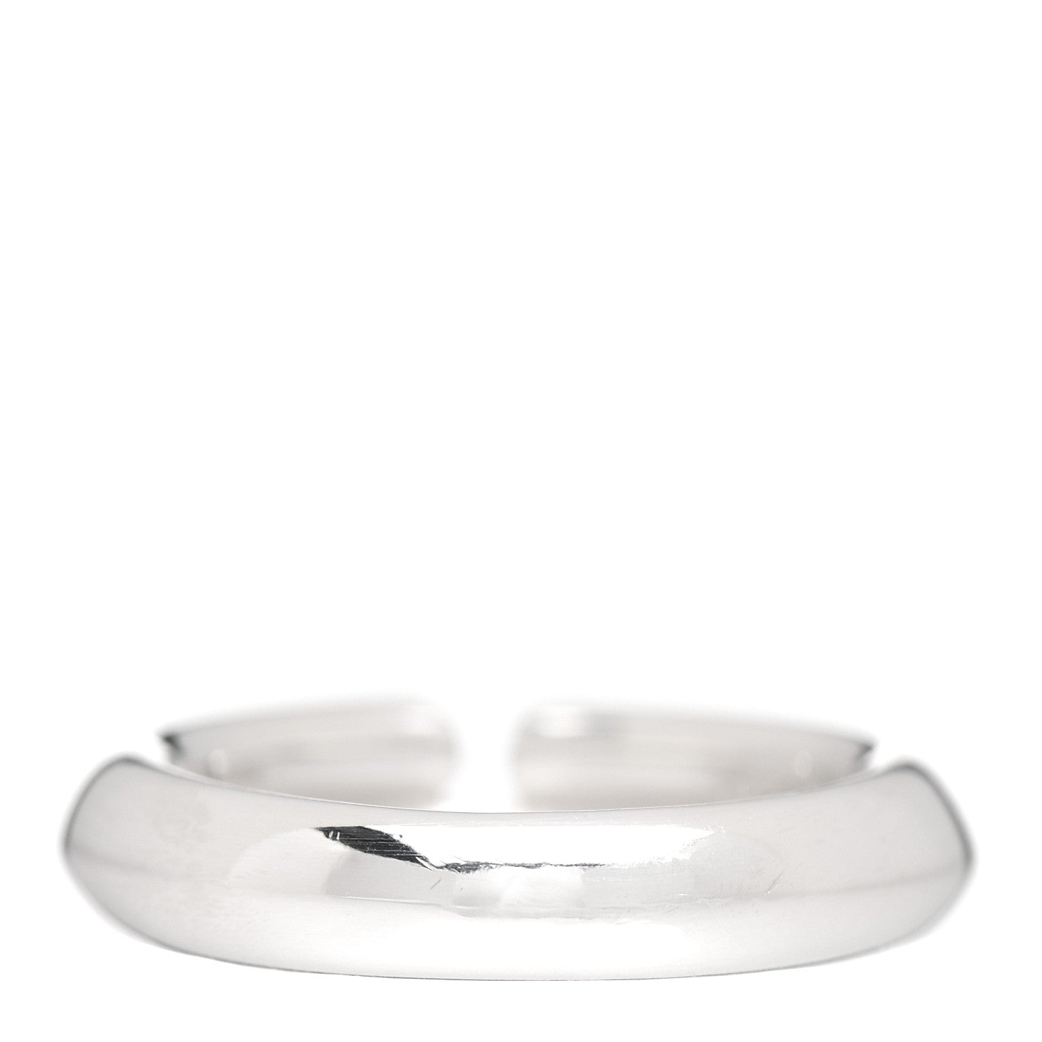 Tiffany Sterling Silver Paloma Picasso Double Modern Heart Open Ring 53 6.5 4 of 5