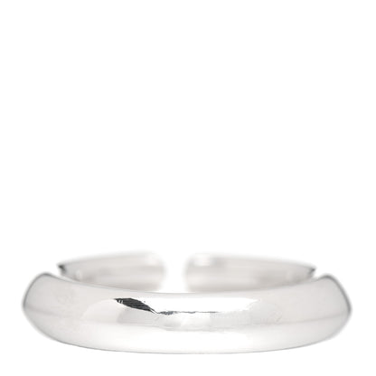 Tiffany Sterling Silver Paloma Picasso Double Modern Heart Open Ring 53 6.5 4 of 5