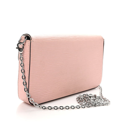 Louis Vuitton Epi Pochette Felicie Rose Ballerine 3 of 12