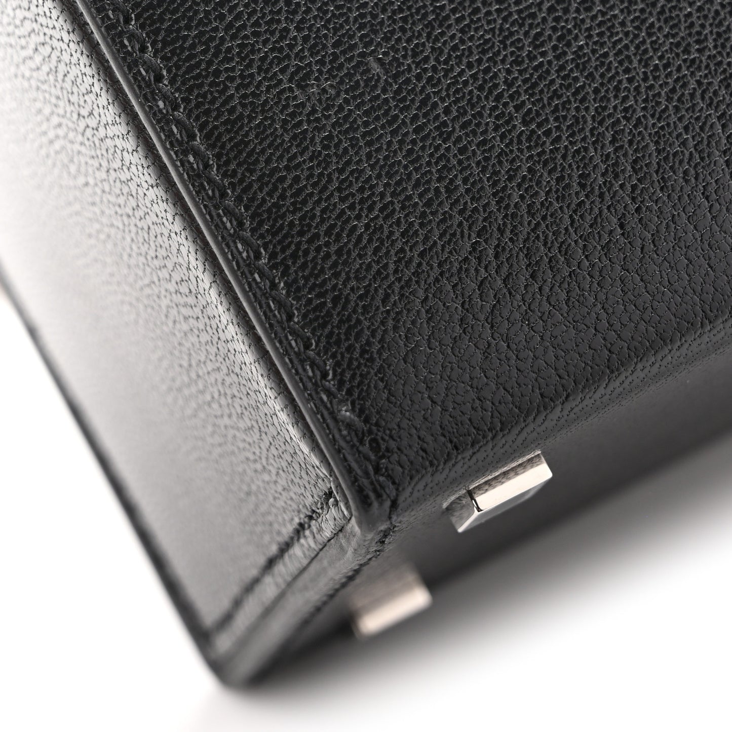 Chevre Chamkila Cinhetic Boxy Top Handle Bag Black