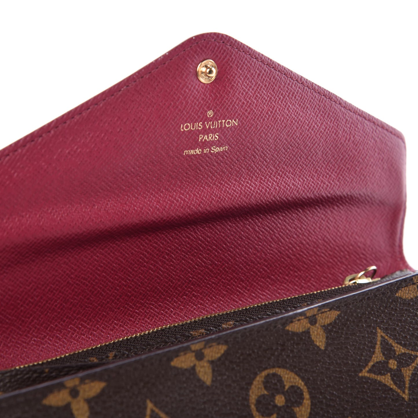 Monogram Josephine Wallet Fuchsia