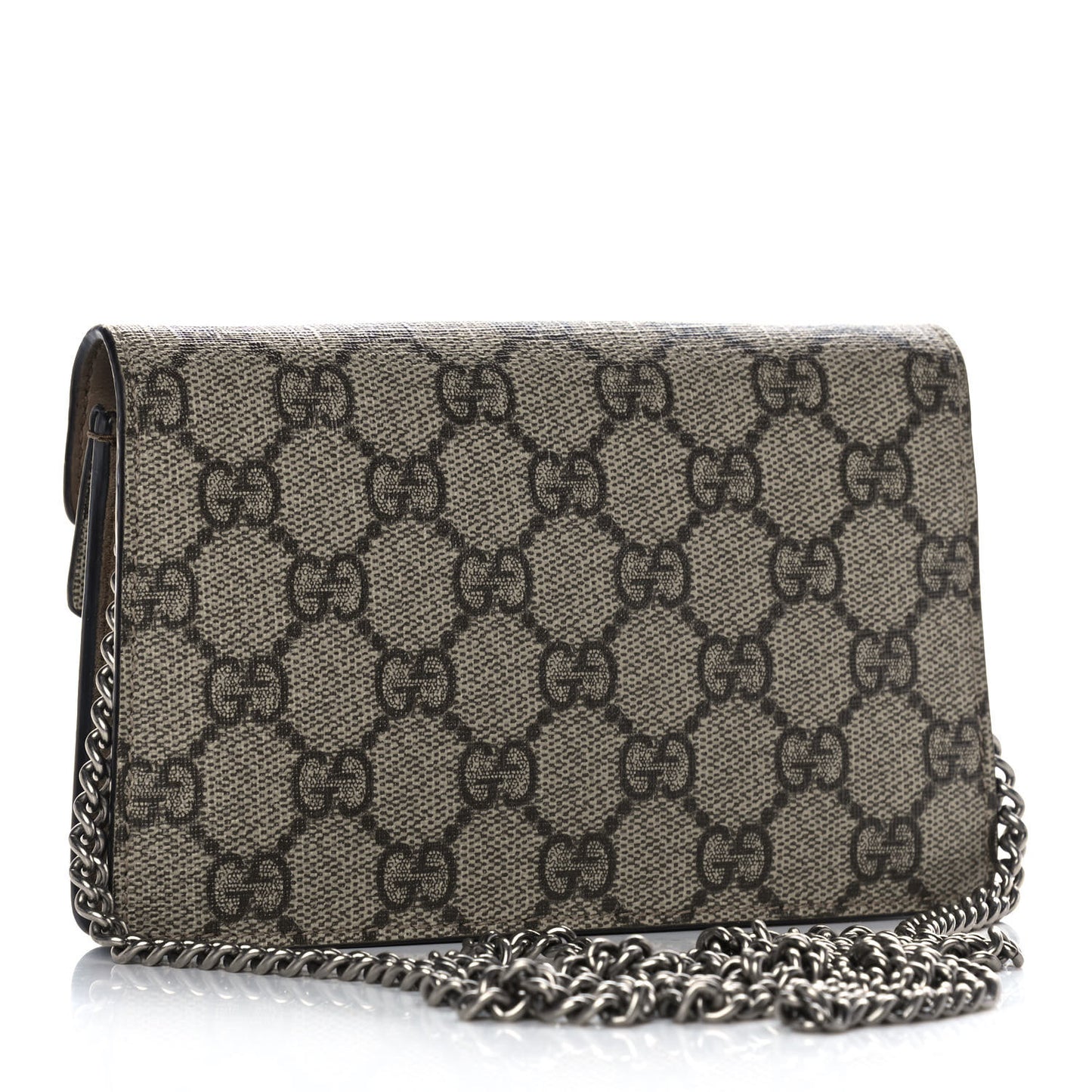 GG Supreme Monogram Super Mini Dionysus Shoulder Bag Taupe