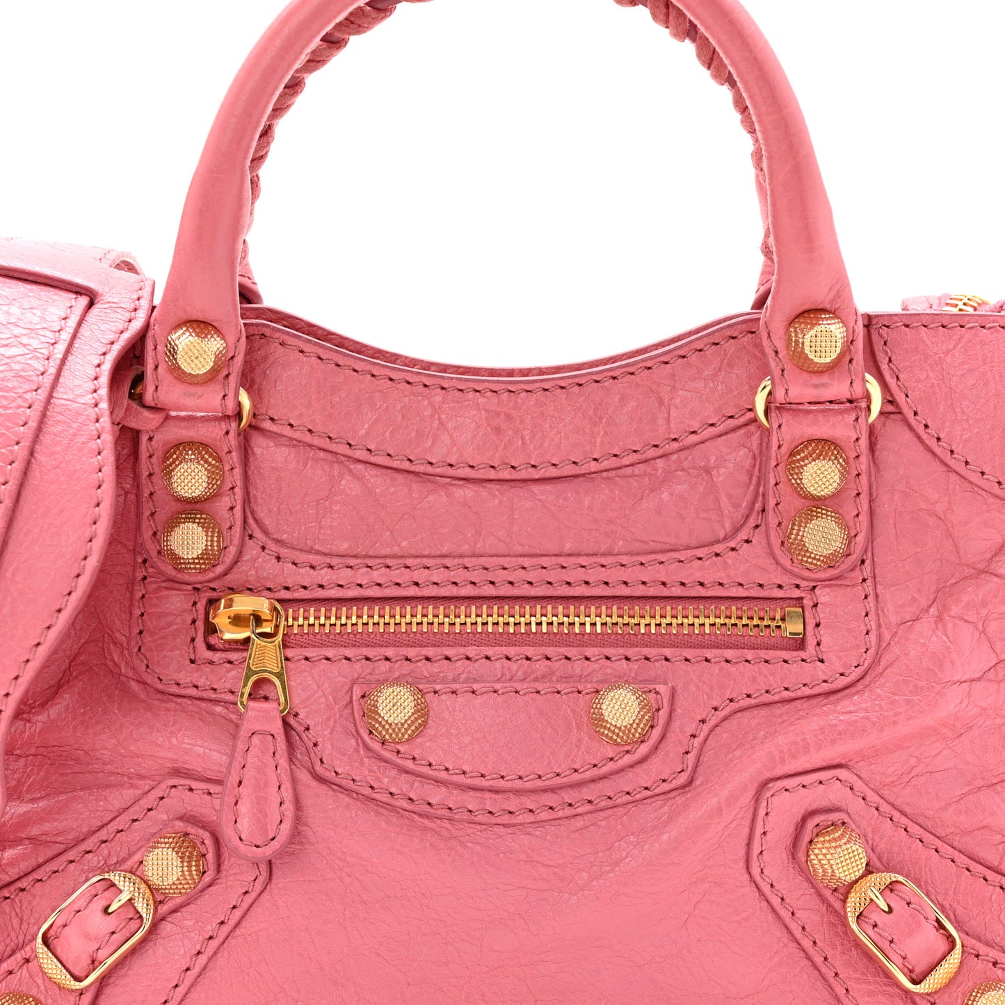 Agneau Giant 12 Gold Hardware Mini City Rose Bombon Raspberry