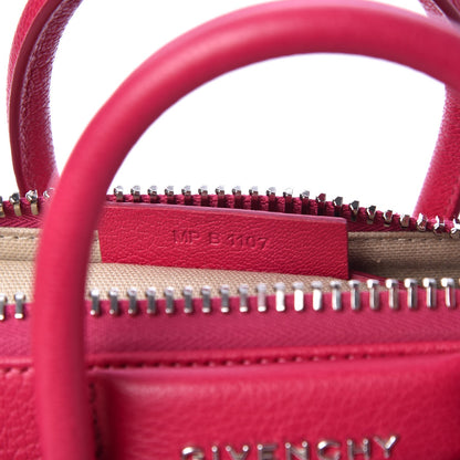 Givenchy Sugar Goatskin Mini Antigona Fushia 8 of 8