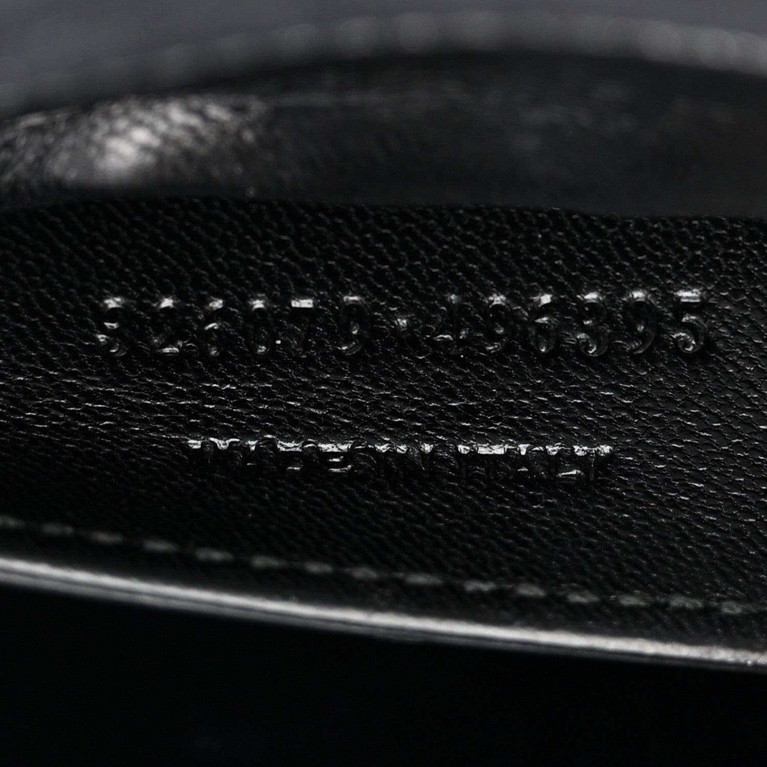 Saint Laurent Suede Classic Monogram Cassandre Clutch Clutch Black 7 of 7