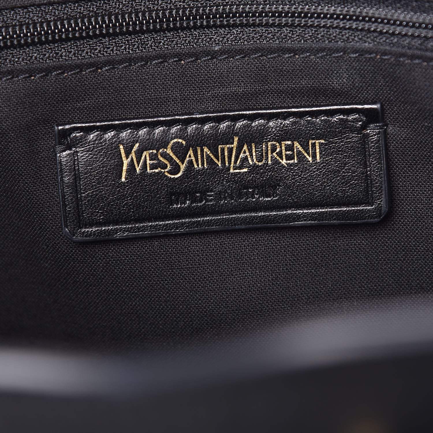 Saint Laurent Sheepskin Small Cabas ChYc Black 6 of 11