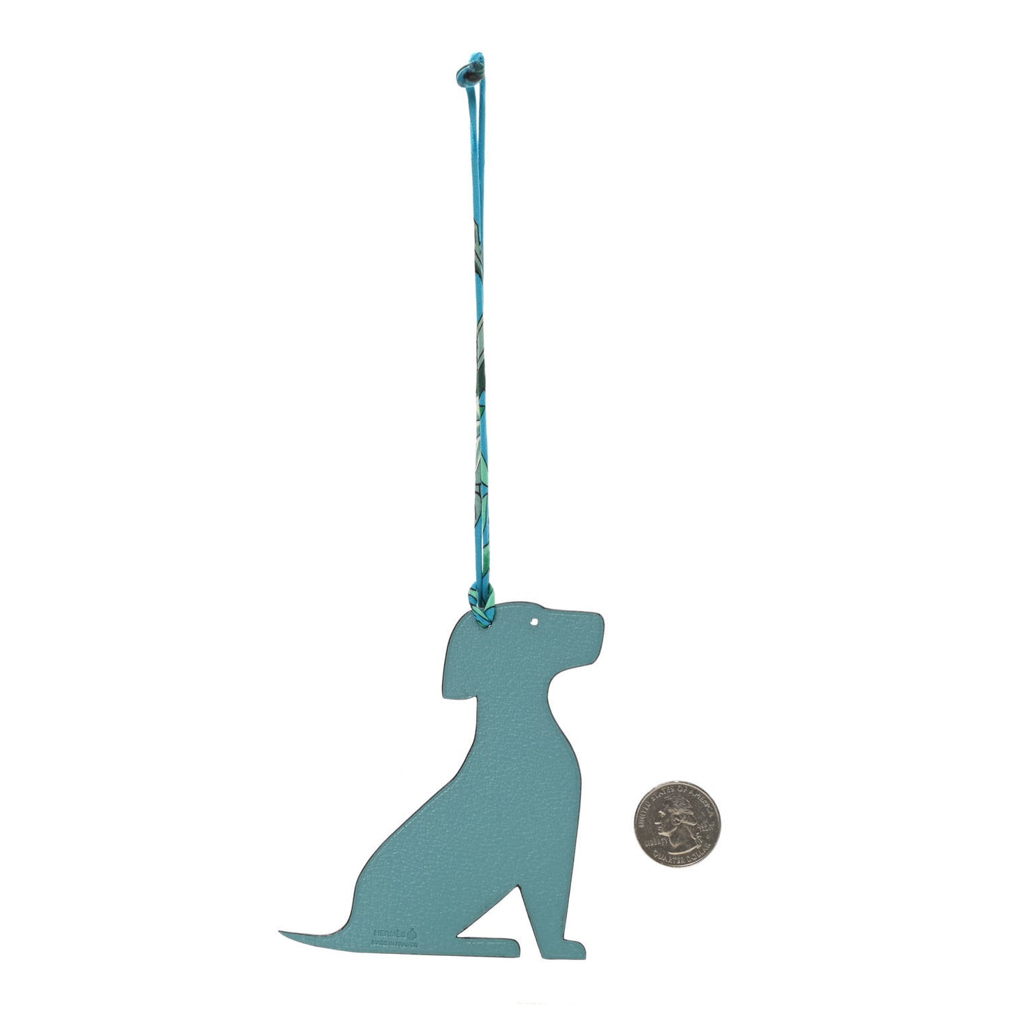 Togo Chevre Mysore Petit H Dog Bag Charm