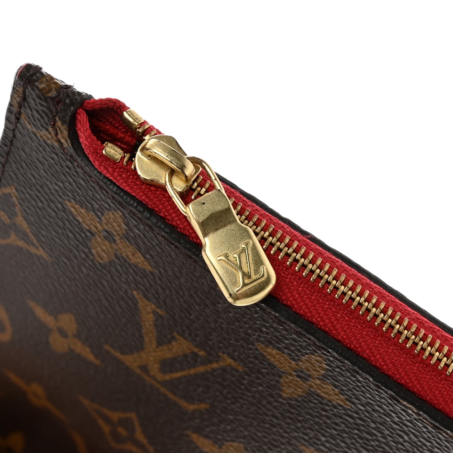 Monogram Neverfull MM GM Pochette Cherry