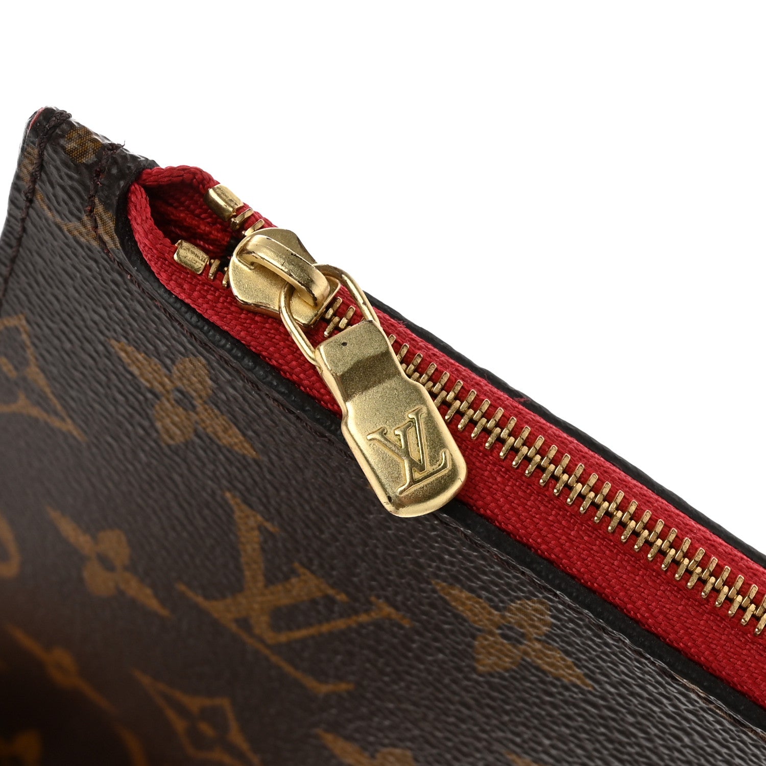 Louis Vuitton Monogram Neverfull MM GM Pochette Cherry 8 of 10