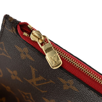 Louis Vuitton Monogram Neverfull MM GM Pochette Cherry 8 of 10