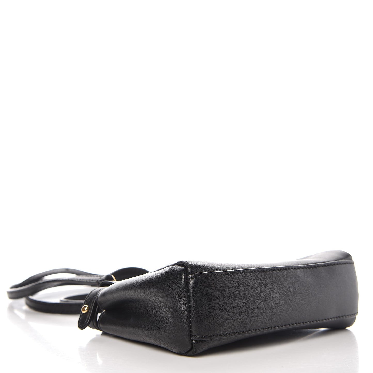 Nappa Micro Peekaboo Iconic Satchel Black