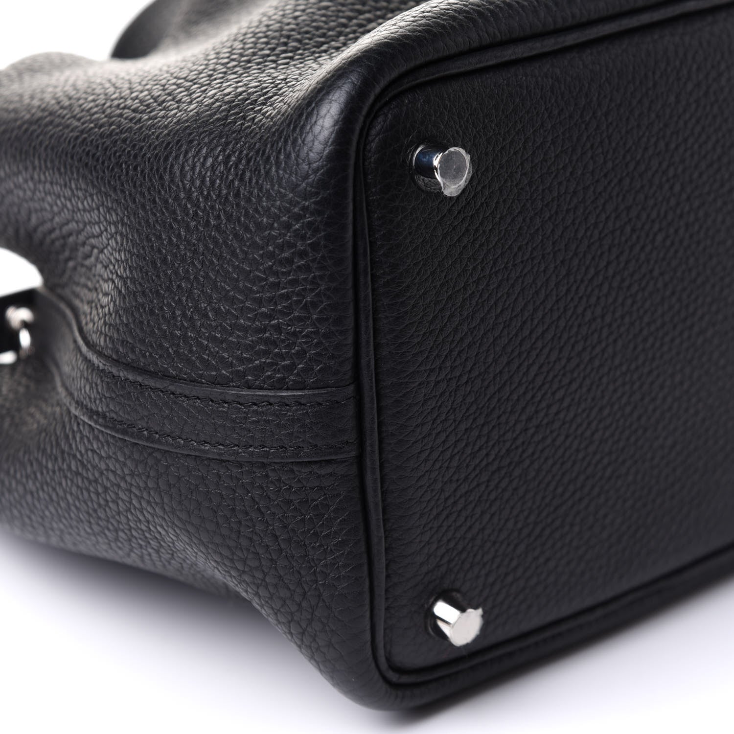 Hermes Taurillon Clemence Picotin Lock 18 PM Black 8 of 9
