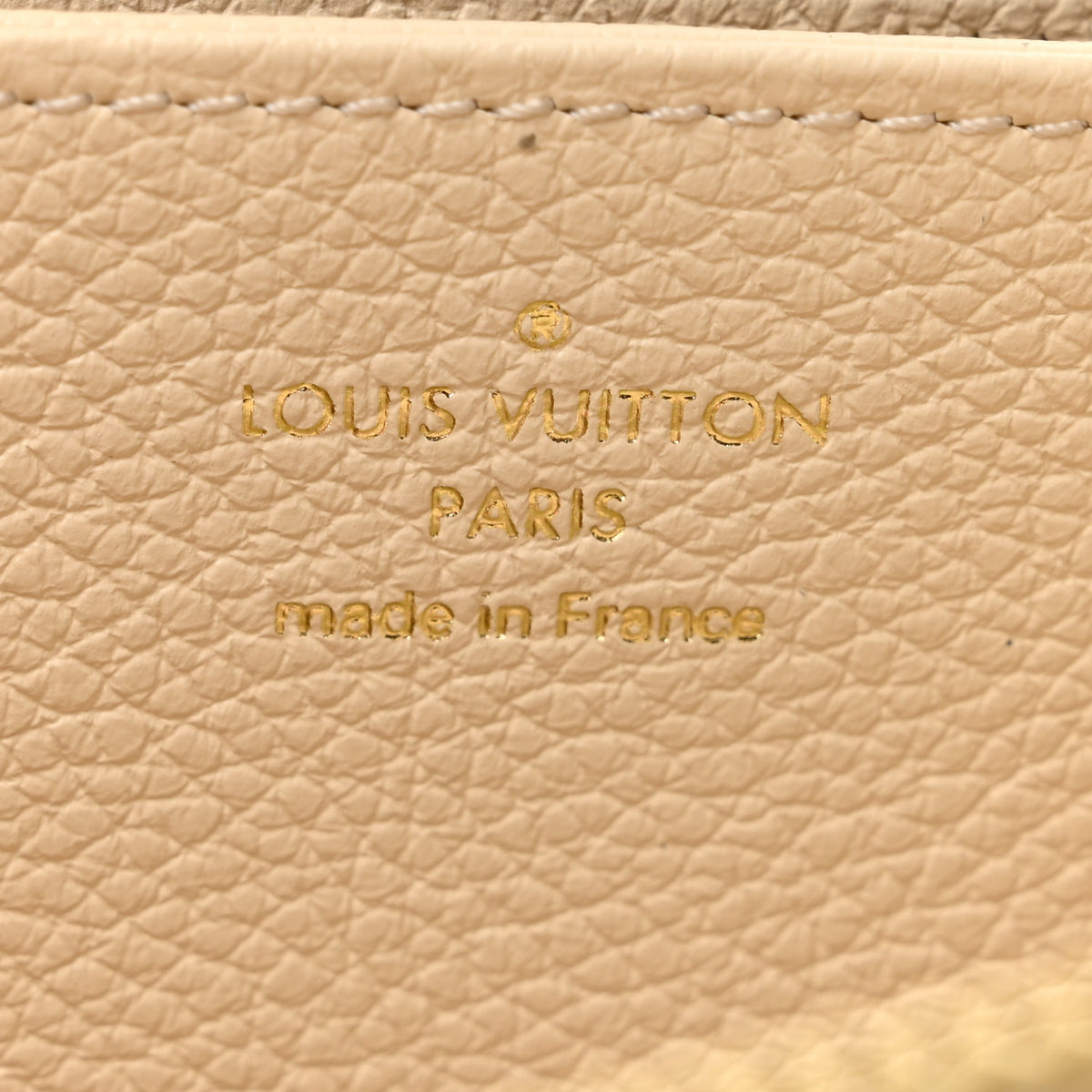 Louis Vuitton Empreinte Zippy Wallet Cream 6 of 7