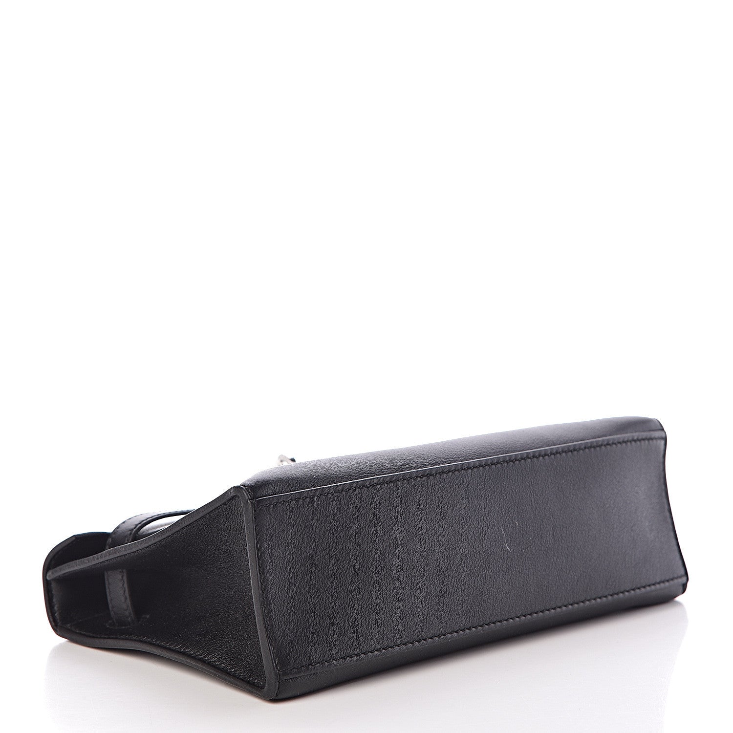 Hermes Swift Kelly Pochette Clutch Black 4 of 9