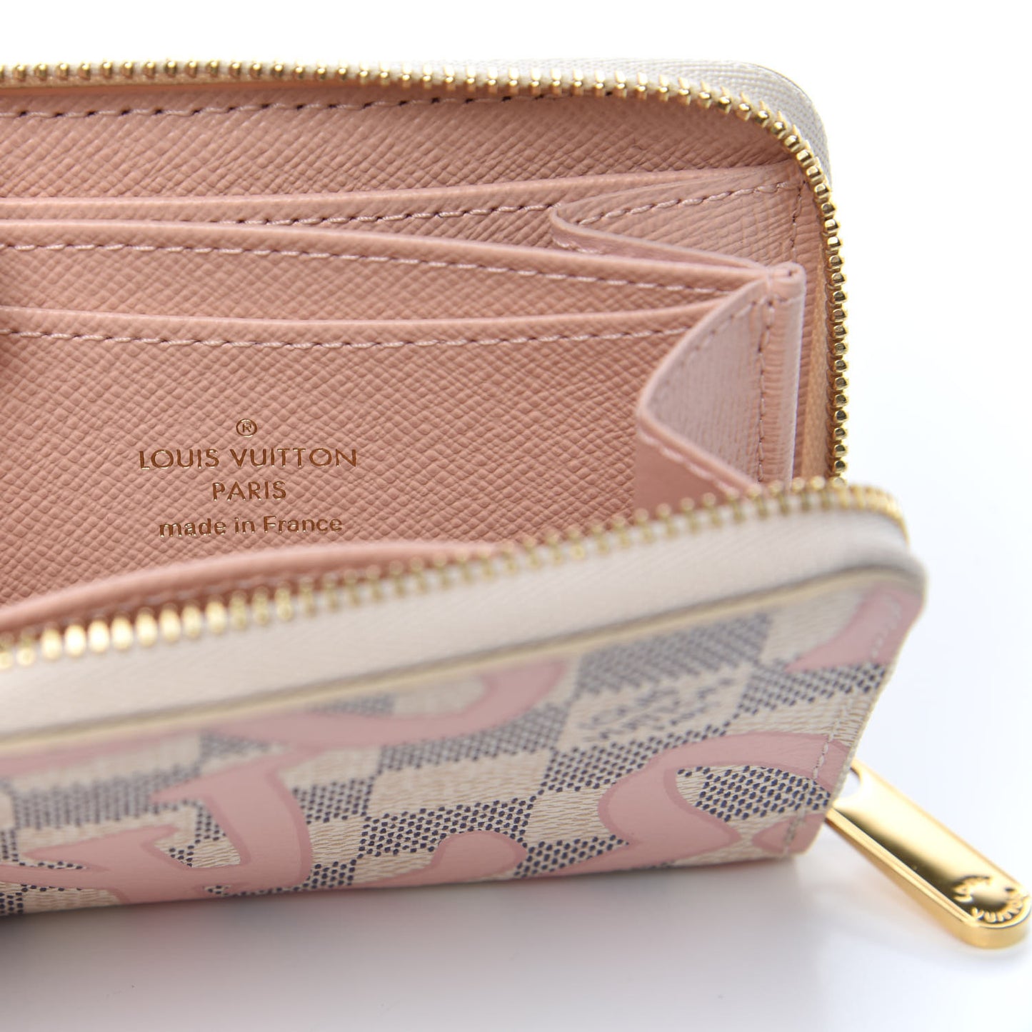 Damier Azur Tahitienne Zippy Coin Purse