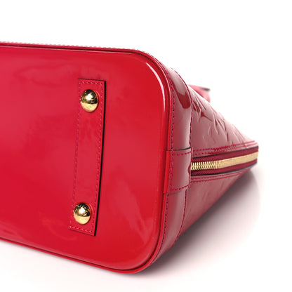 Louis Vuitton Vernis Alma PM Pomme D'Amour 9 of 9