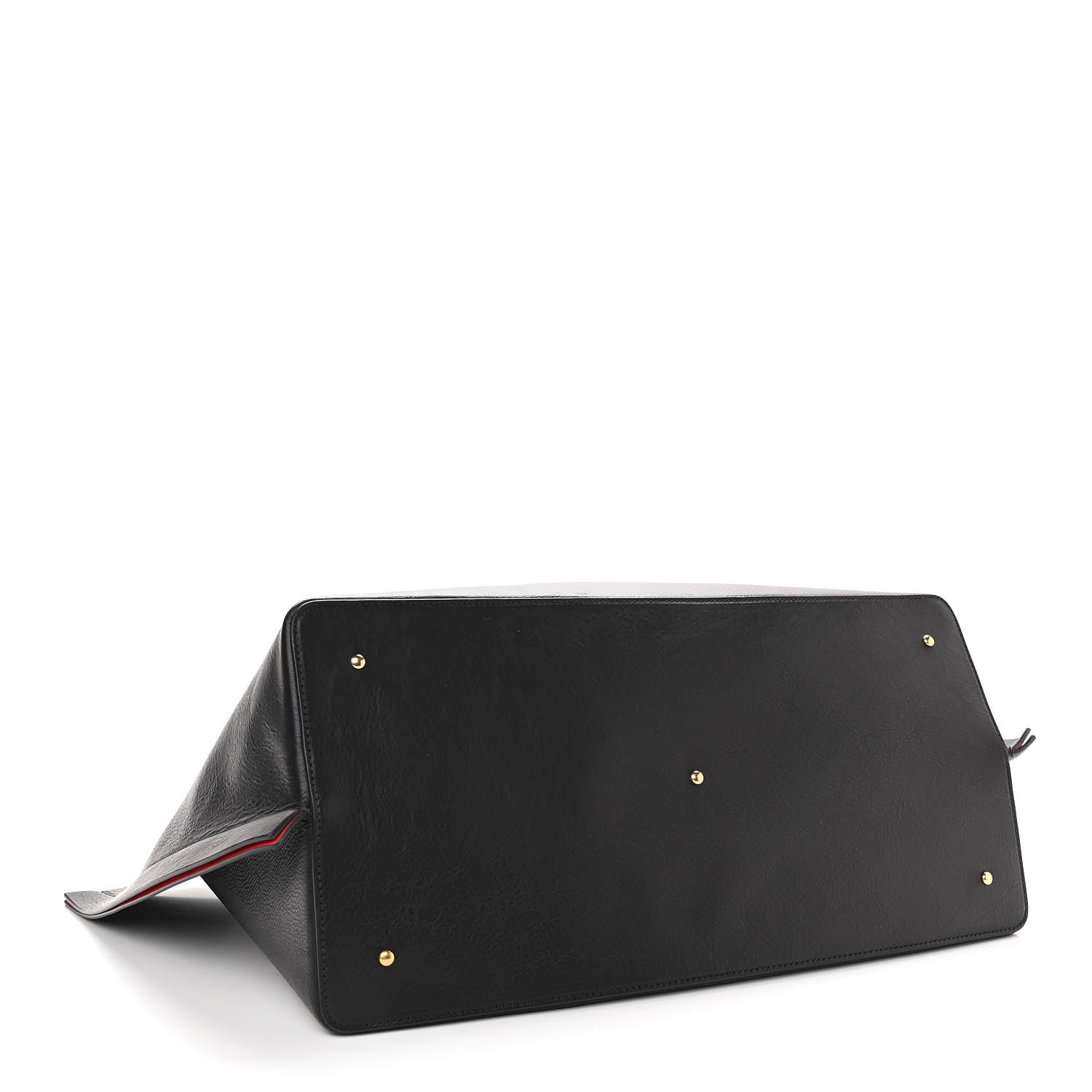 Valentino Garavani Grainy Calfskin Large VLogo Escape Shopper Black 5 of 10