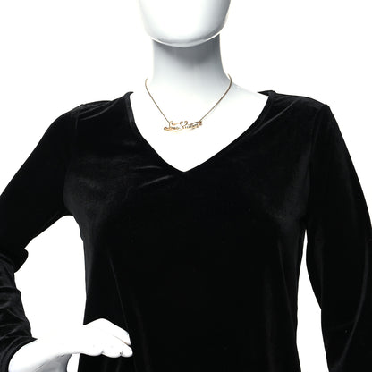 Louis Vuitton My LV Affair Necklace Gold 2 of 6