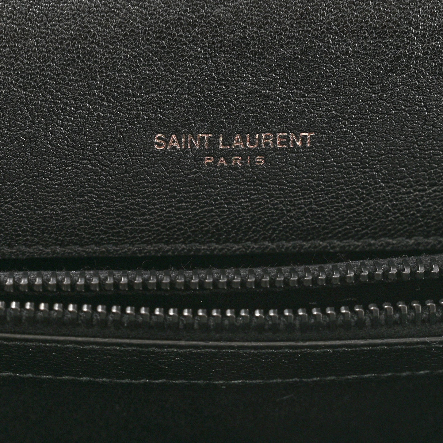 Sheepskin Matelasse Chevron Monogram Monochrome Medium College Bag Black