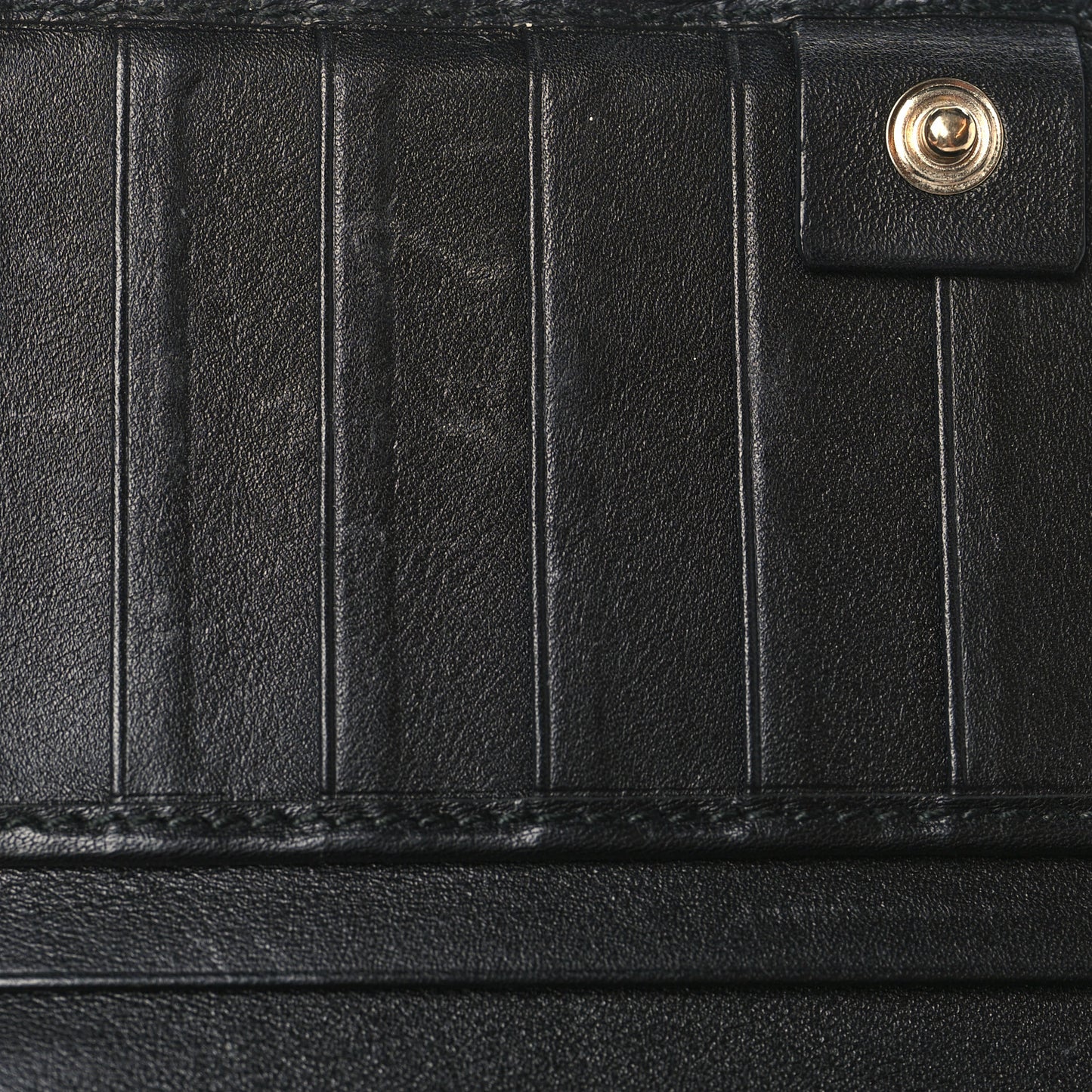 Soft Microguccissima Continental Wallet Black